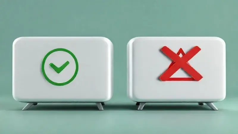 Comparação conceitual entre TV Box homologada e não-homologada mostrando diferenças de segurança