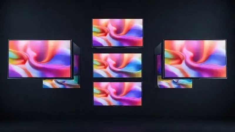 Conceito visual de diferentes opções de TV por assinatura mostrando variedade de serviços disponíveis